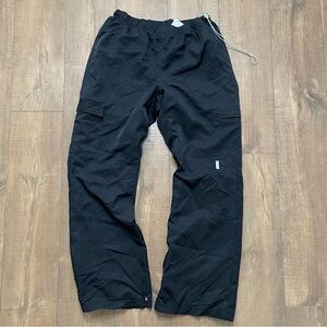 Nike Sweatpants Mens XL Therma Fit Joggers Fleece Black Pockets Gym Straight